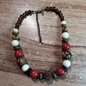 NY Beaded Statement Necklace